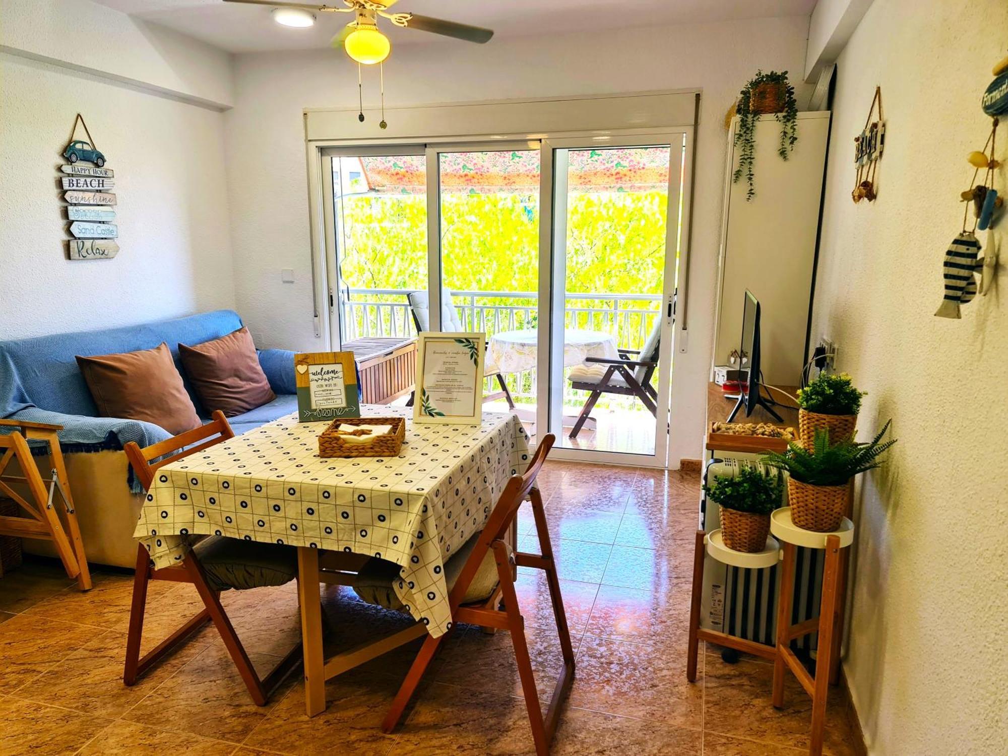 Bonito Apartamento Con Vistas Al Mar Плая Побла де Фарналс Екстериор снимка